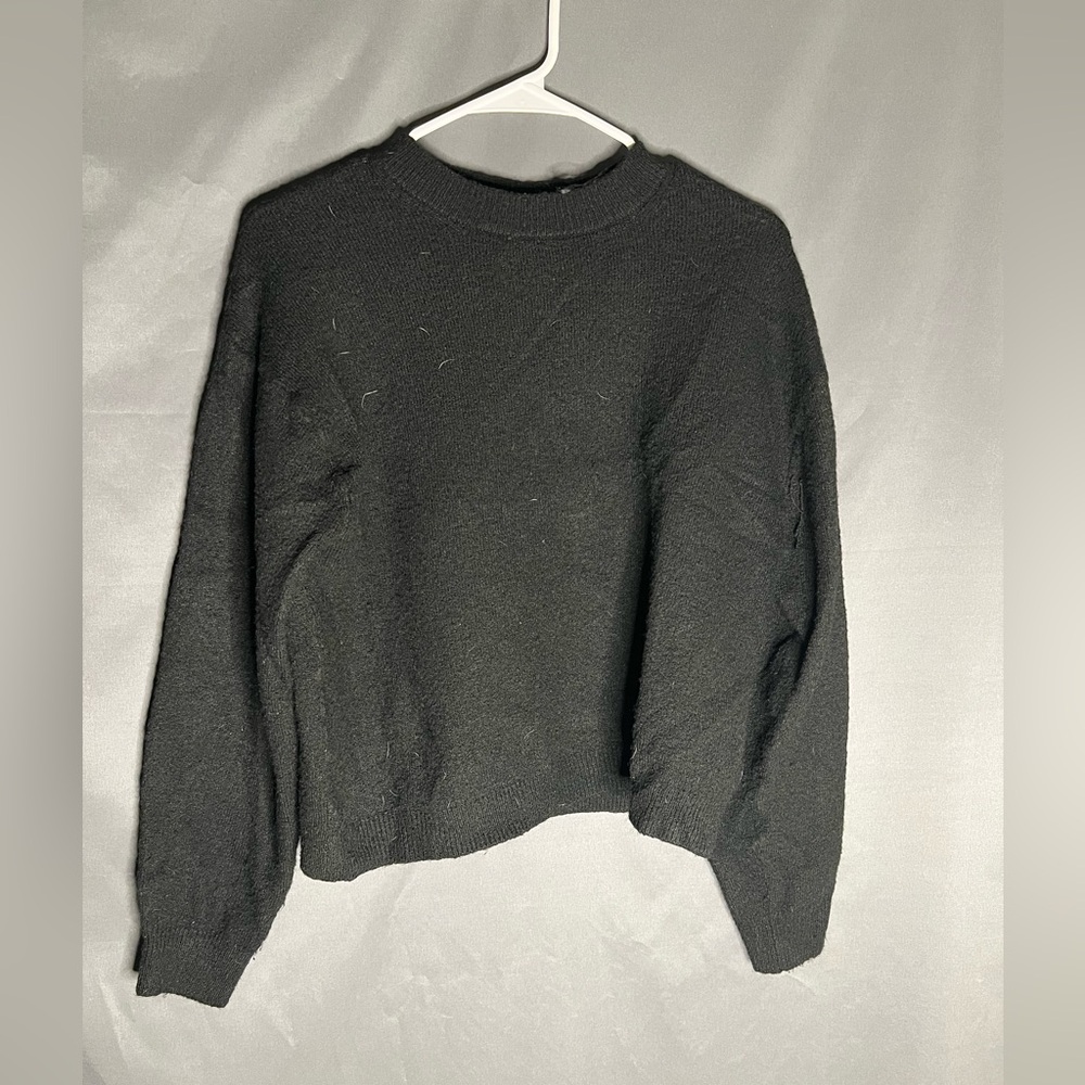 H&M Charcoal Women's Crew Neck Sweater
